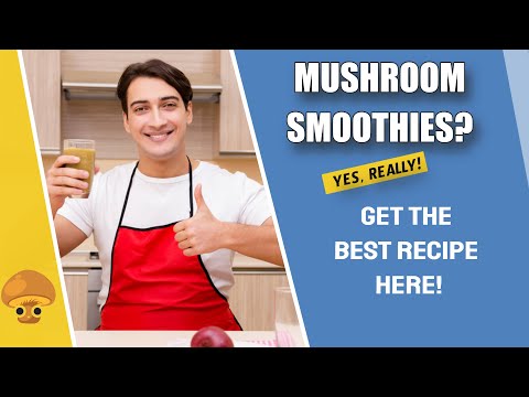 How To Make A Mushroom Smoothie