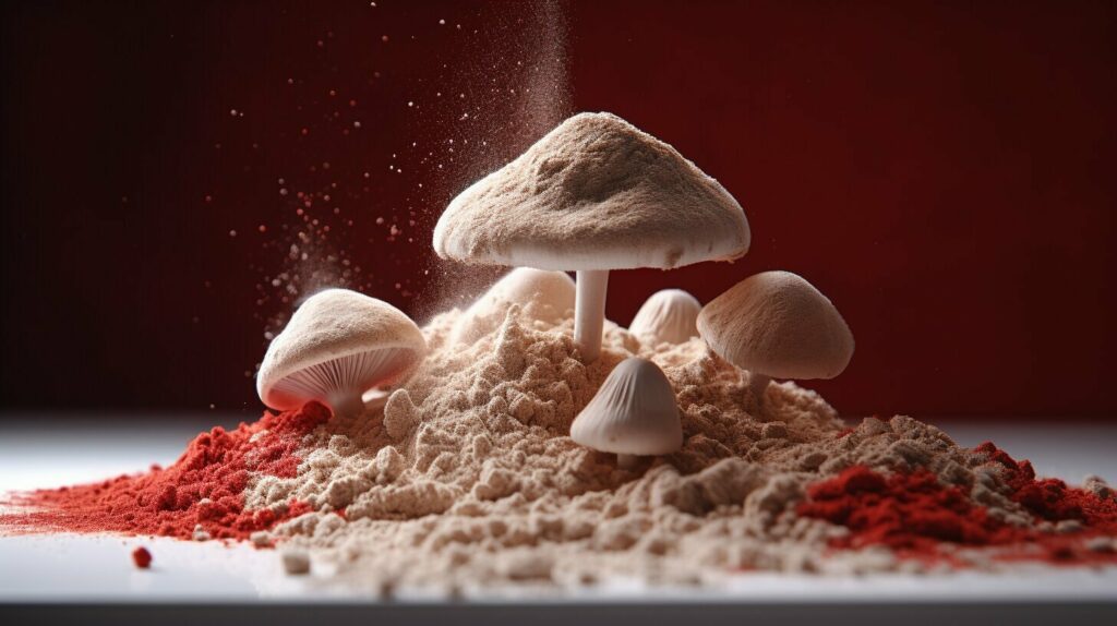 effective mushroom powder dosage