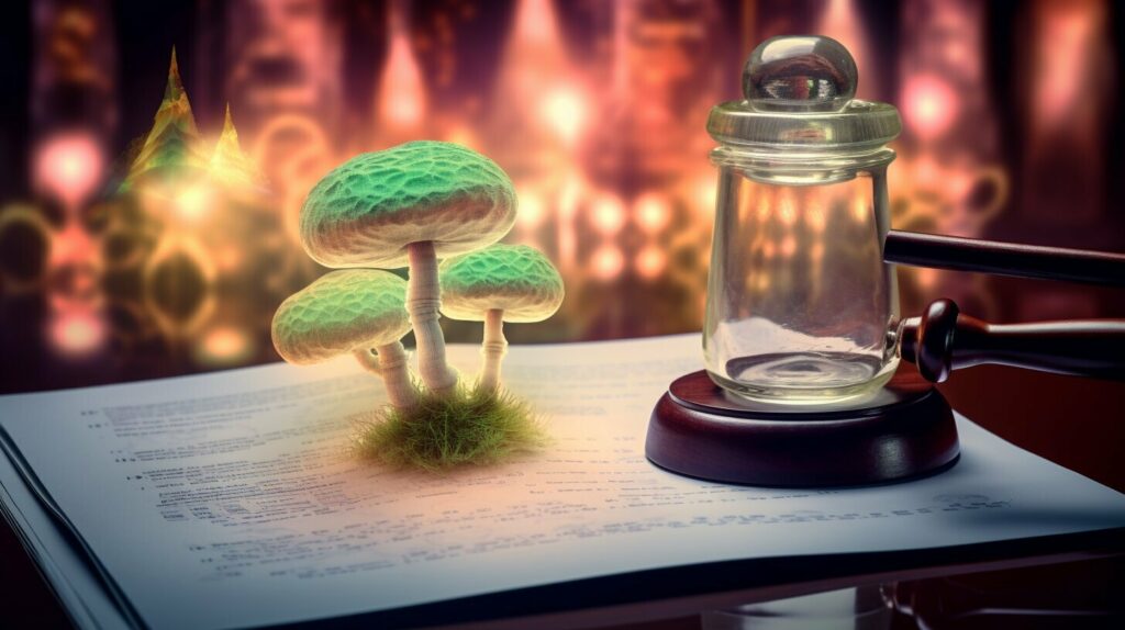 legal precedents on growing magic mushrooms
