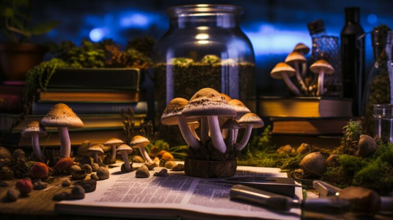 is growing psychedelic mushrooms legal?