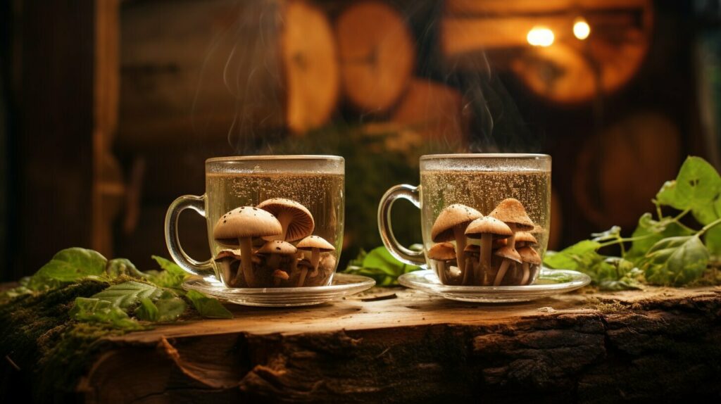 mushroom coffee vs regular