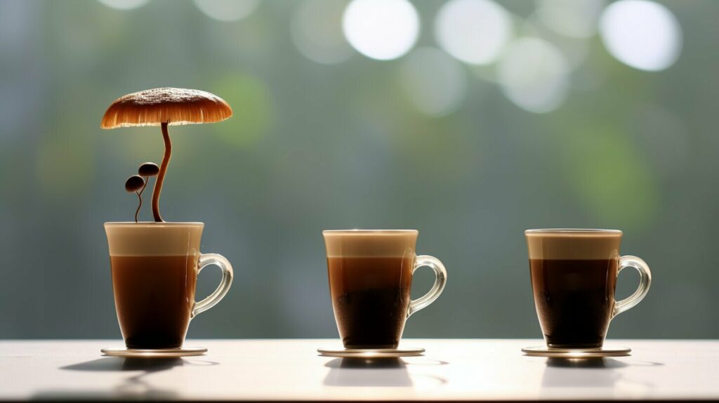 mushroom coffee vs regular coffee