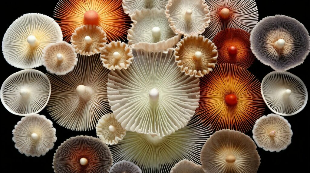 mushroom spore prints