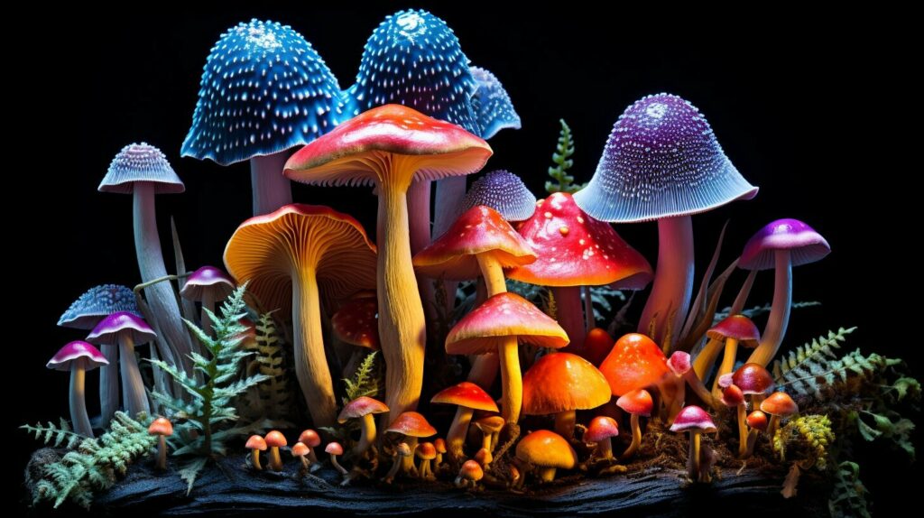 types of psychedelic mushrooms