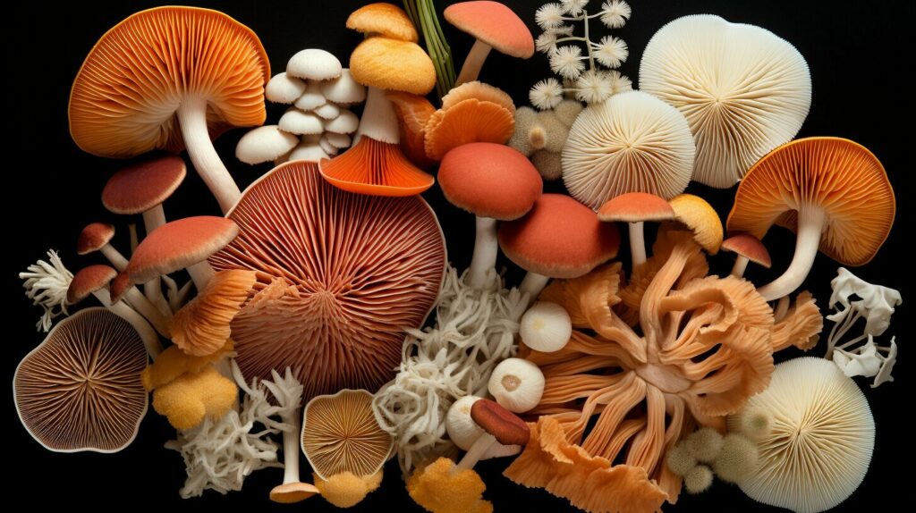exploring mushroom shapes