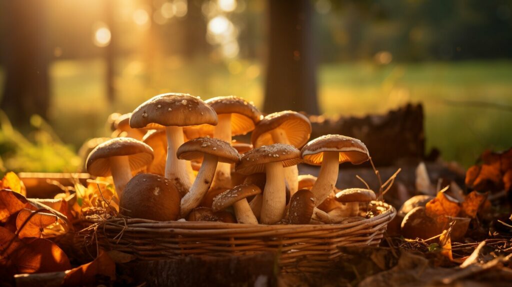vitamin d-rich mushrooms
