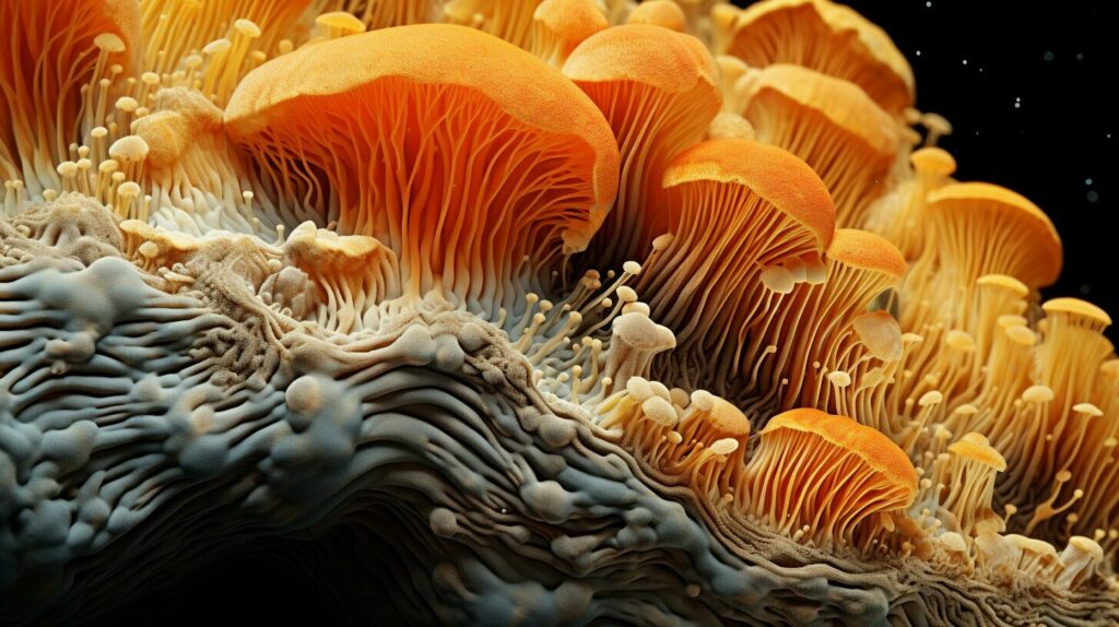chitin in fungi cell walls