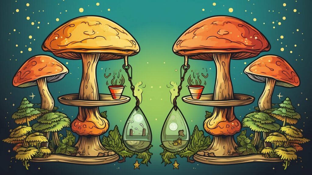combining magic mushrooms and marijuana