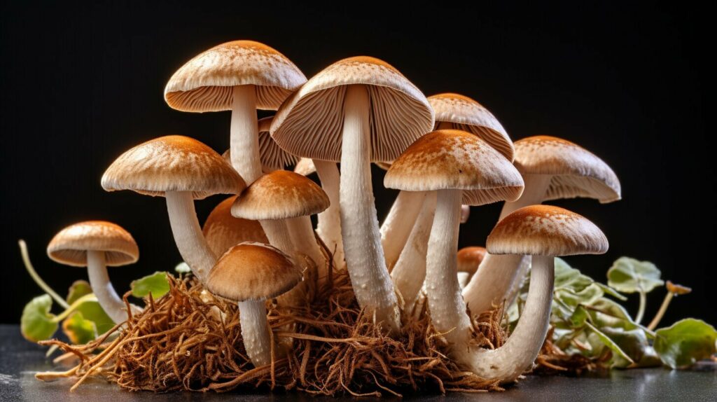 inedible mushroom stems