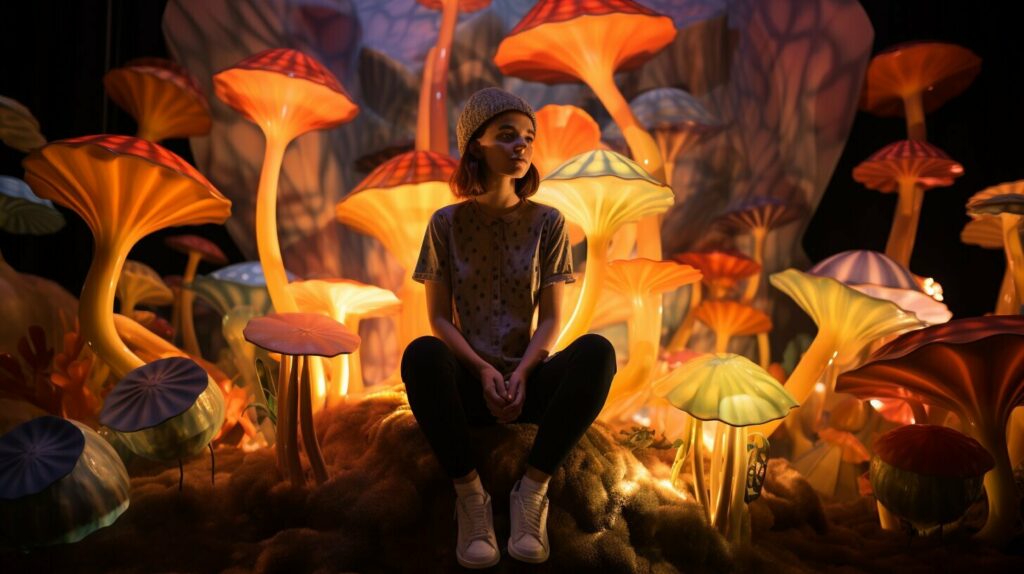 mushroom powder benefits for anxiety and depression