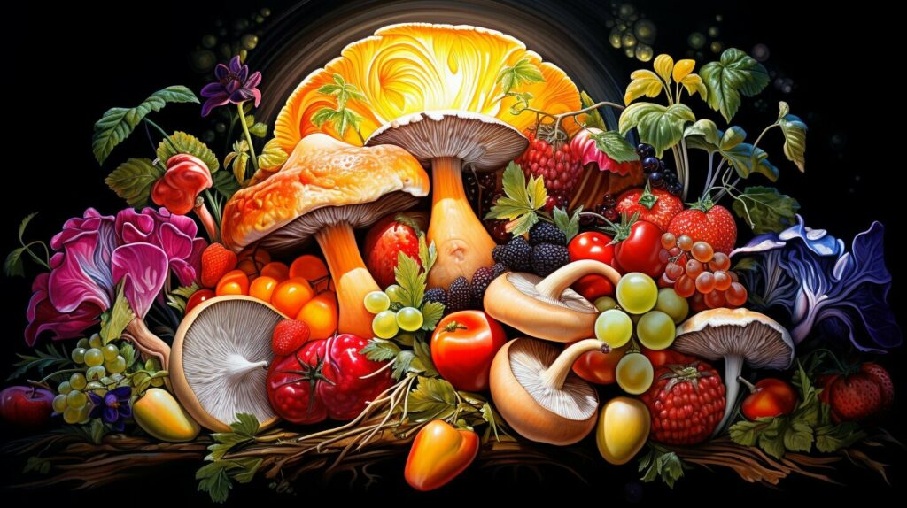 nutritional benefits of royal sun mushroom