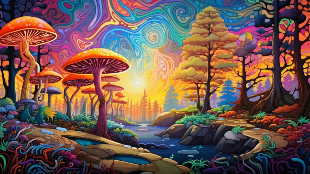 psychedelic effects of delta-8 mushrooms