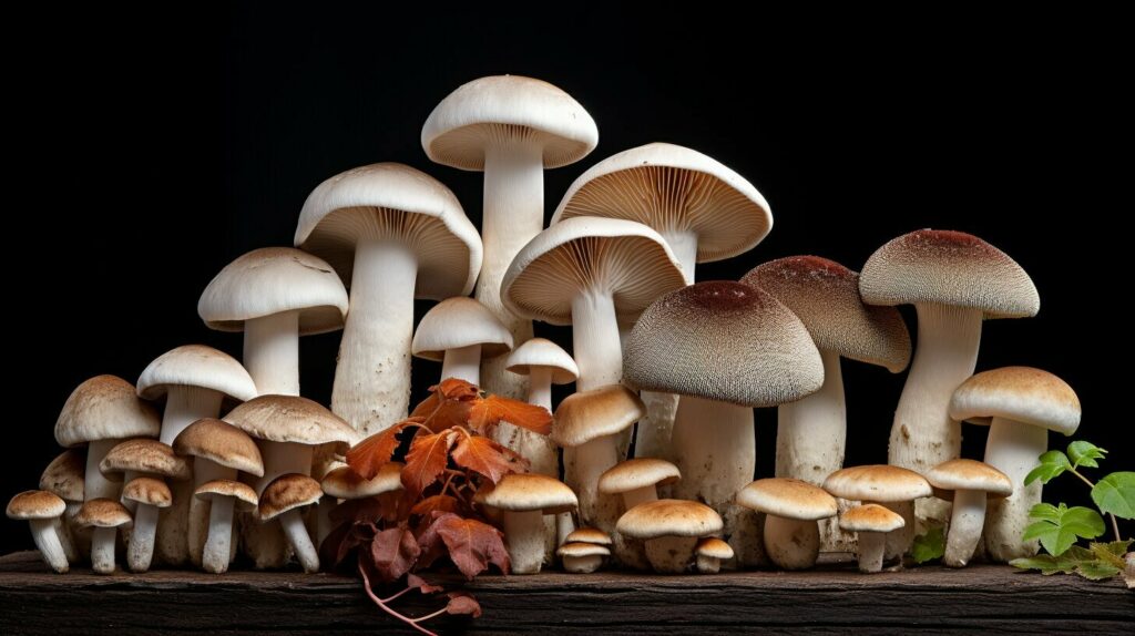 yard mushroom identification