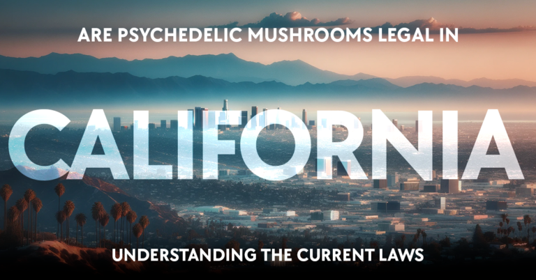 are psychedelic mushrooms legal in california: understanding the current laws
