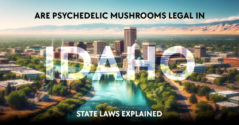 are psychedelic mushrooms legal in idaho: state laws explained