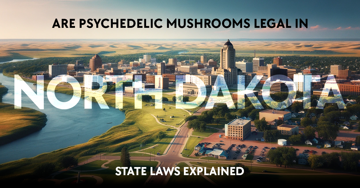 discover the legal status of psychedelic mushrooms in north dakota with detailed state laws explanation.