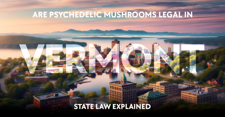 are psychedelic mushrooms legal in vermont: state law explained