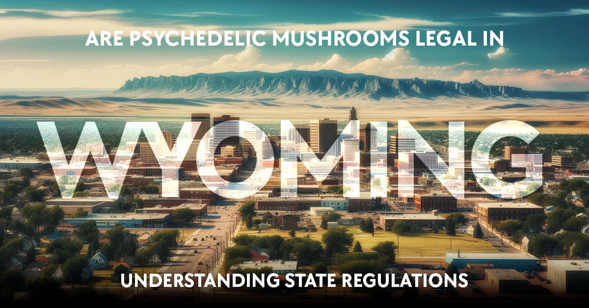 are psychedelic mushrooms legal in wyoming? understanding state regulations and legislation.